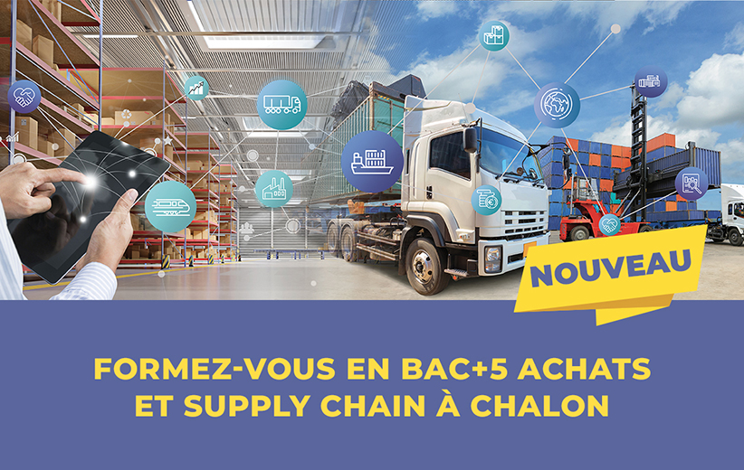 2 nouvelles formations en alternance "Achats et Supply chain" à Chalon