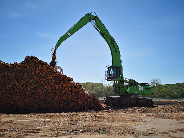 La filière bois utilise les capacités de transport multimodal d’Aproport à Mâcon, Chalon et Pagny